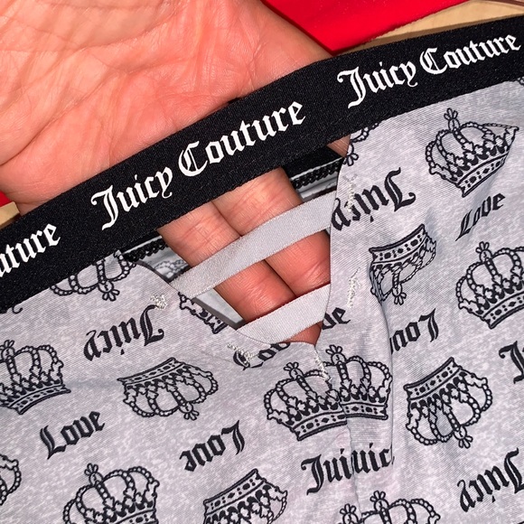 JUICY COUTURE CHEEKY Laser Cut Peak a boo back Panty 3 set - Picture 5 of 7